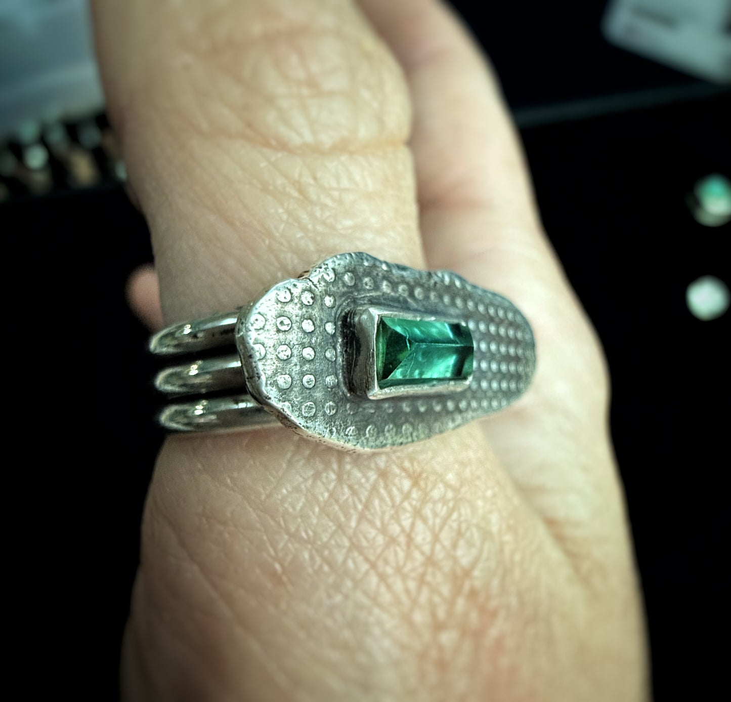 Tourmaline Space Ring