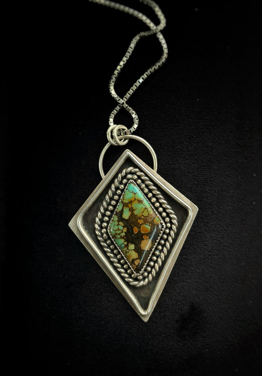 Hubei Shadow Box Statement Pendant